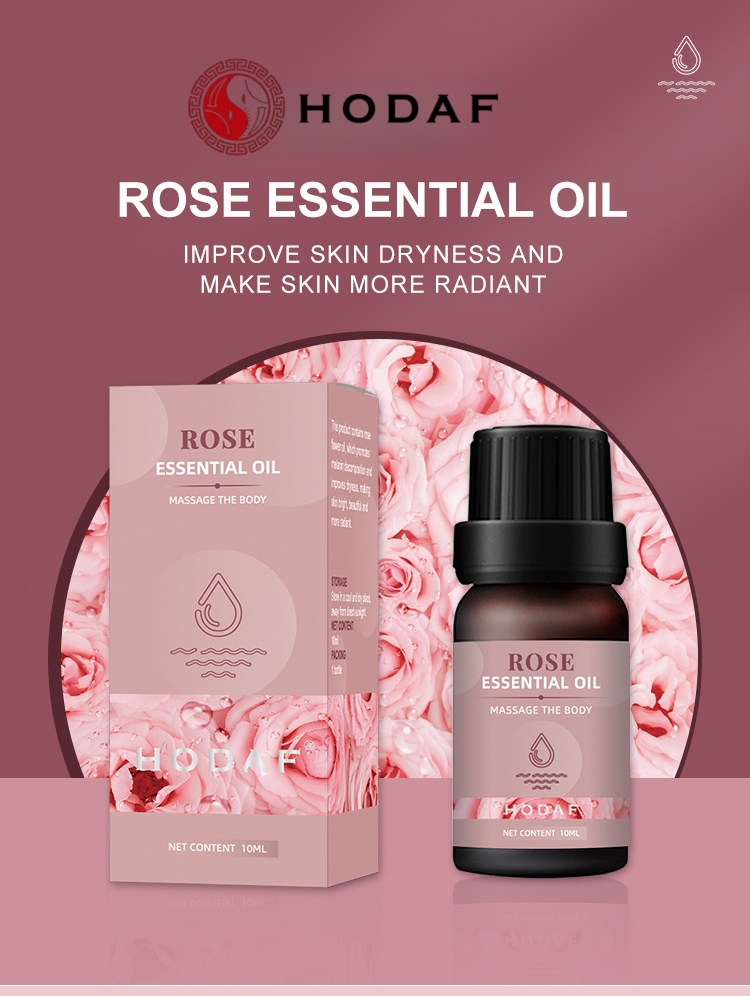 Luxury Skincare Shop - HODAF Rose Essential Oil—Body Massage Oil,