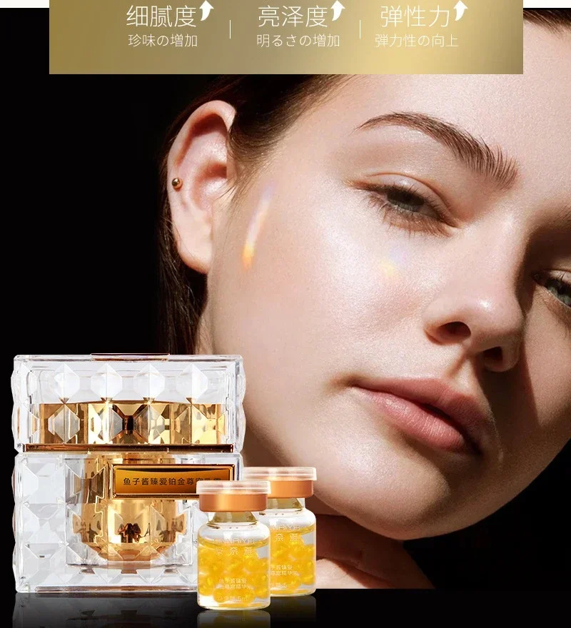 Luxury Skincare Whitening Cream - Platinum Rare Luxury Caviar Caring Set
