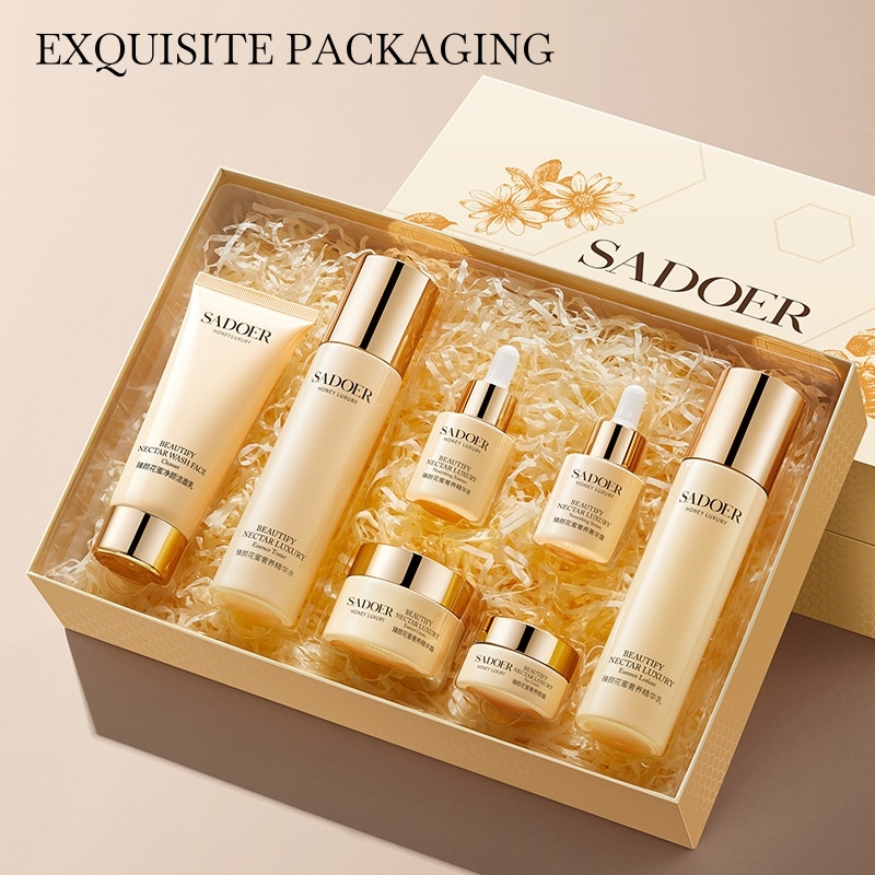 Luxury Natural Skincare - Zhenyan Flower Nectar Luxurious 7-Piece Skincare