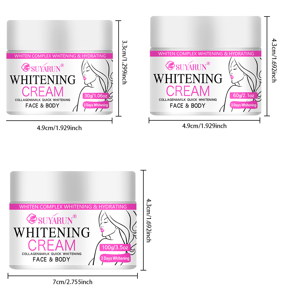 SUYARUN Christmas Gift Brighte - đánh giá và giá Luxury Skincare Whitening Cream