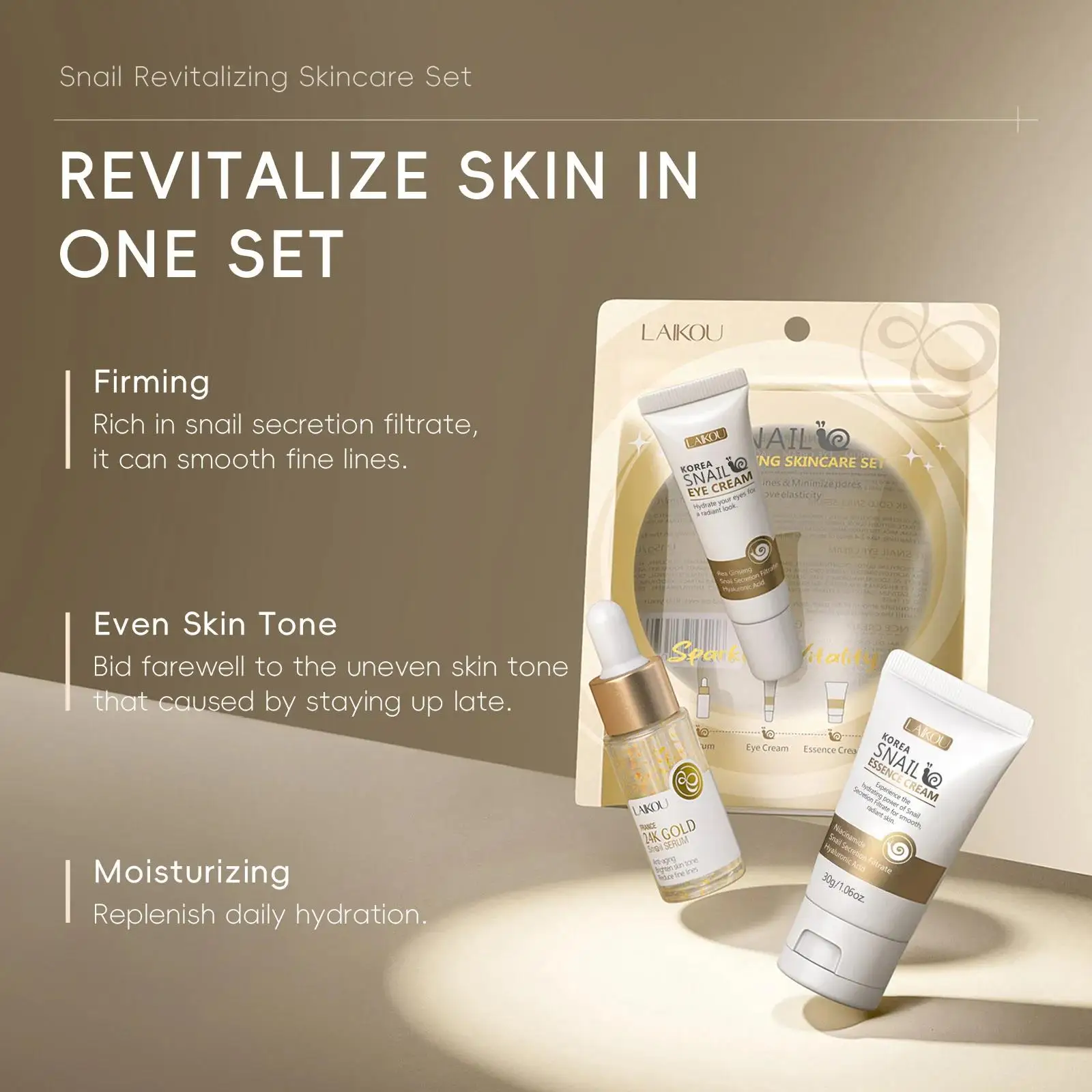 24K Gold Snail Repair Serum Ey - đánh giá và giá Luxury Natural Skincare