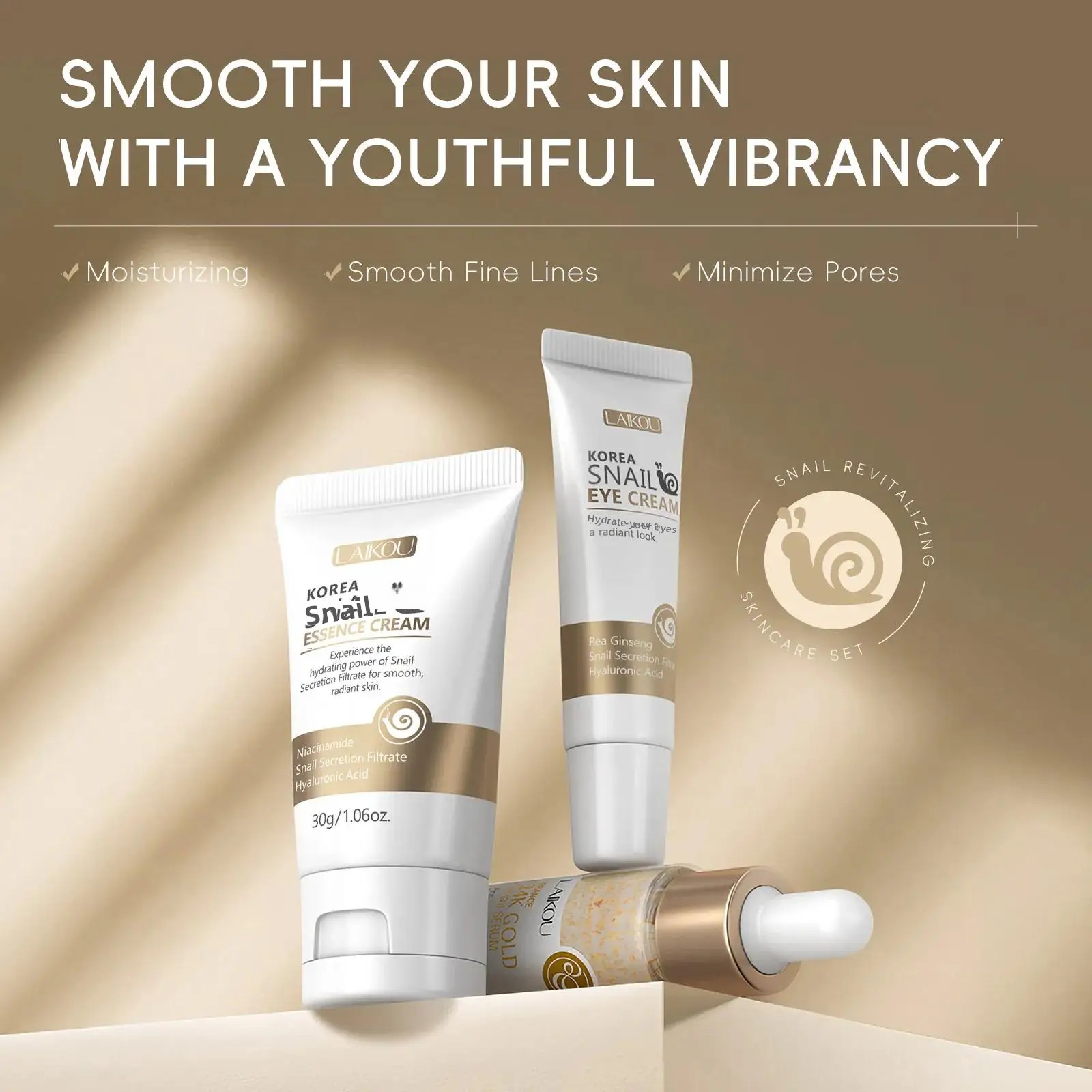 24K Gold Snail Repair Serum Ey - đánh giá và giá Luxury Natural Skincare