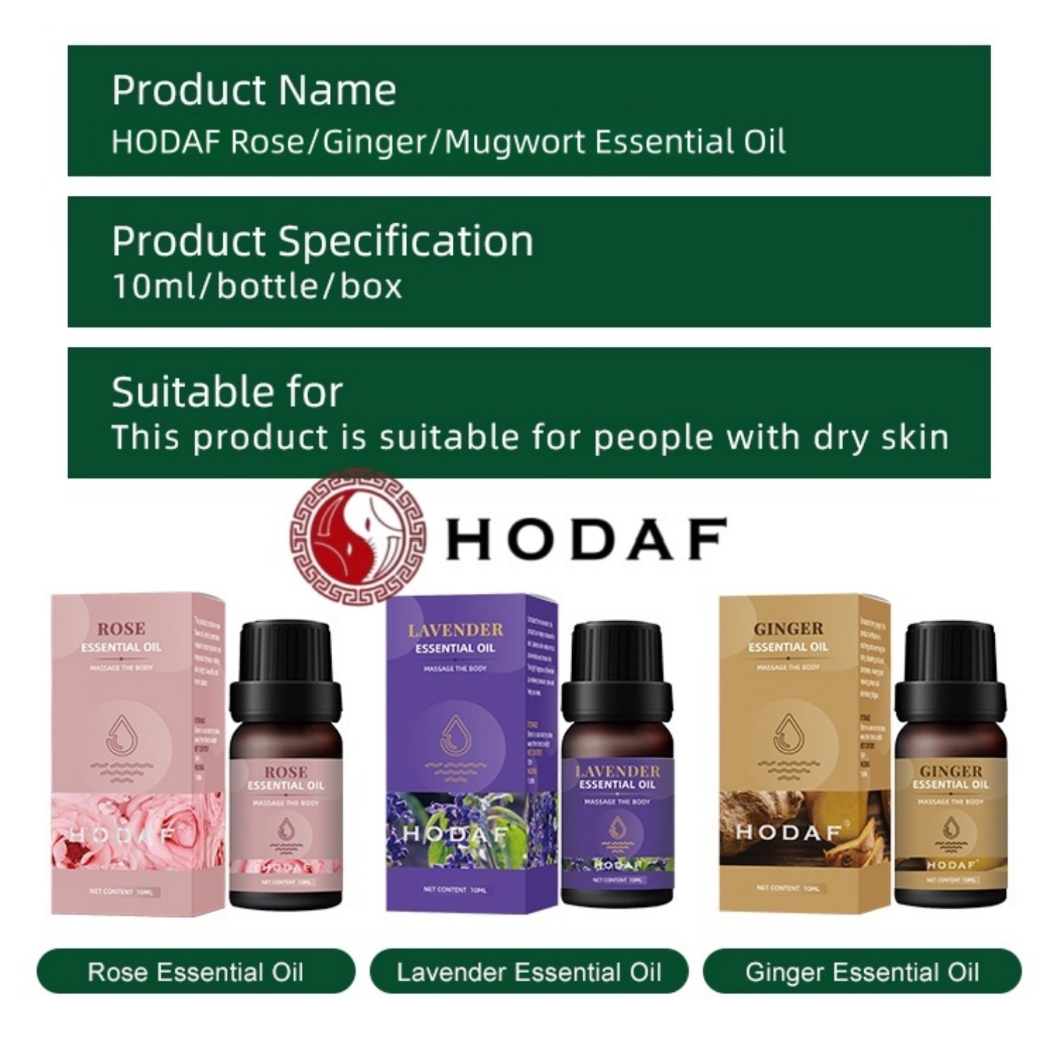 HODAF Blended Essential Oil: T - đánh giá và giá Luxury Skincare Shop