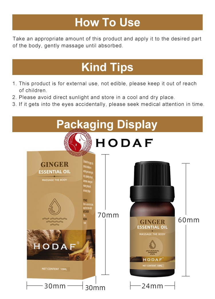 HODAF Blended Essential Oil: T - đánh giá và giá Luxury Skincare Shop