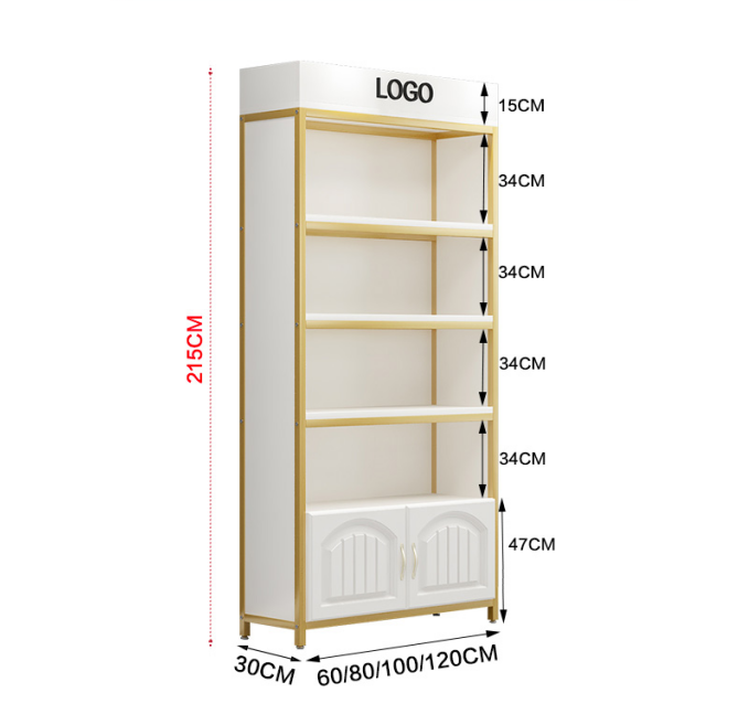 Cabinet Shelf Custom Luxury Sk - đánh giá và giá Luxury Skincare Shop