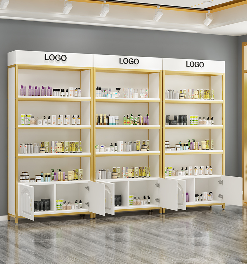 Cabinet Shelf Custom Luxury Sk - đánh giá và giá Luxury Skincare Shop