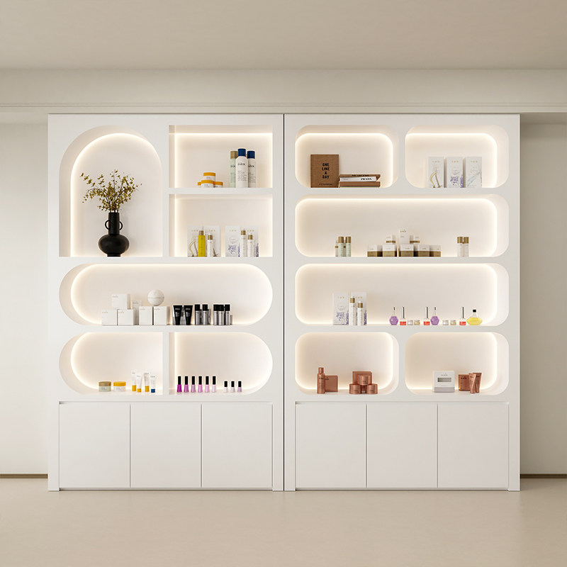 & Luxury Display Cabinet Skinc - đánh giá và giá Luxury Skincare Shop