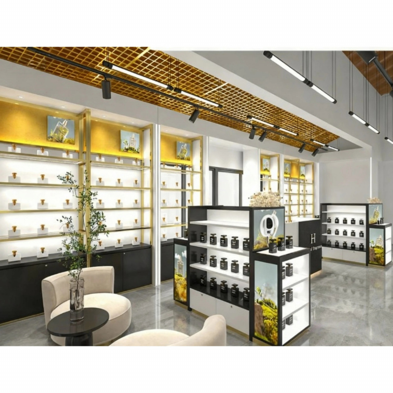 custom.Skin Care Shelves Showc - đánh giá và giá Luxury Skincare Shop