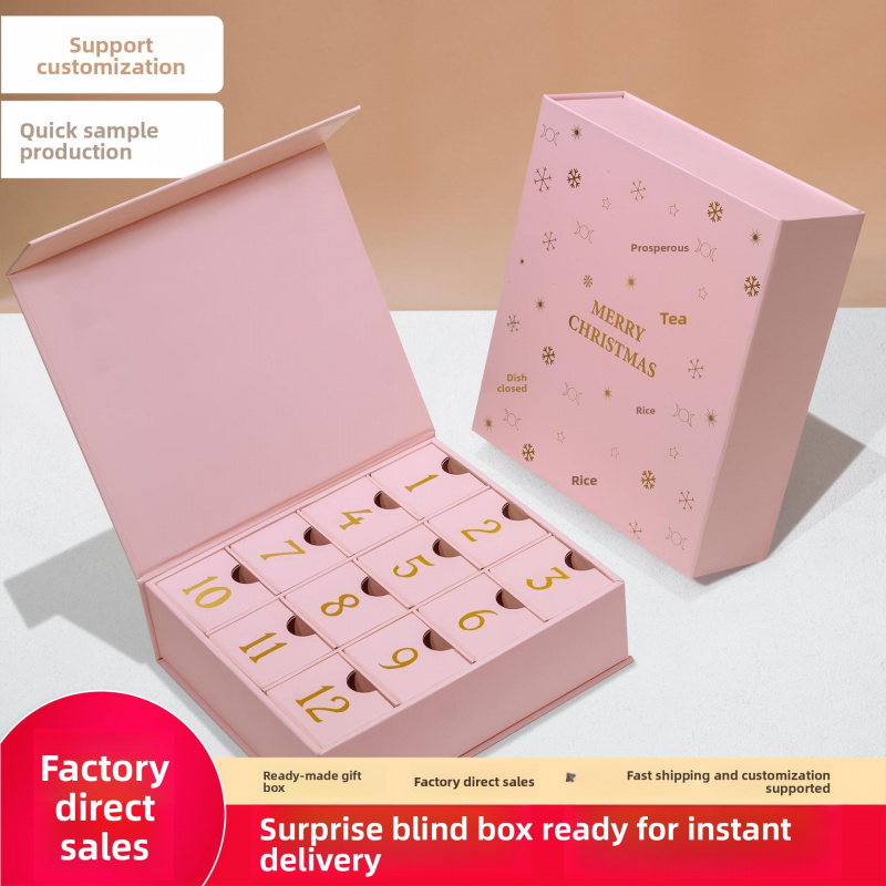 custom.Skin Care Box Packaging - đánh giá và giá Luxury Skincare Advent Calendar