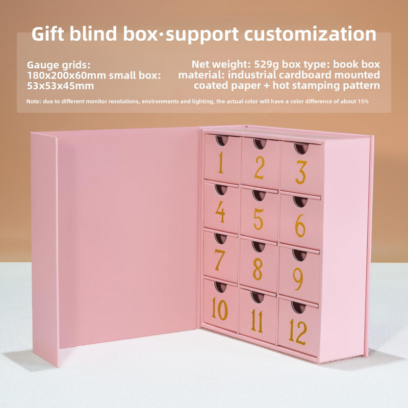 custom.Skin Care Box Packaging - đánh giá và giá Luxury Skincare Advent Calendar